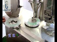 Semi Automatic Capsule Filling Machine Stainless Steel
